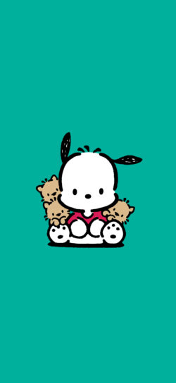 pochacco01 250x542 - ポチャッコの無料高画質スマホ壁紙35枚 [iPhone＆Androidに対応]