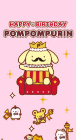 pompompurin09 150x275 - ポムポムプリンの無料高画質スマホ壁紙47枚 [iPhone＆Androidに対応]