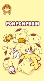 pompompurin21 150x275 - ポムポムプリンの無料高画質スマホ壁紙47枚 [iPhone＆Androidに対応]