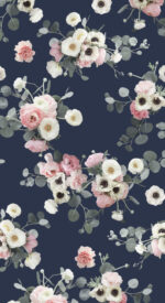 floral02 150x275 - おしゃれな花柄の無料高画質スマホ壁紙115枚 [iPhone＆Androidに対応]