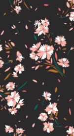 floral05 150x275 - おしゃれな花柄の無料高画質スマホ壁紙115枚 [iPhone＆Androidに対応]