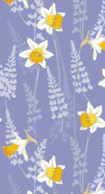 floral101 150x275 - おしゃれな花柄の無料高画質スマホ壁紙115枚 [iPhone＆Androidに対応]
