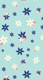 floral104 150x275 - おしゃれな花柄の無料高画質スマホ壁紙115枚 [iPhone＆Androidに対応]