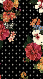 floral15 150x275 - おしゃれな花柄の無料高画質スマホ壁紙115枚 [iPhone＆Androidに対応]
