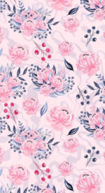 floral16 150x275 - おしゃれな花柄の無料高画質スマホ壁紙115枚 [iPhone＆Androidに対応]