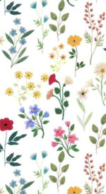 floral23 150x275 - おしゃれな花柄の無料高画質スマホ壁紙115枚 [iPhone＆Androidに対応]