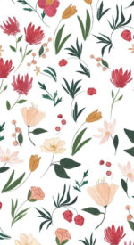 floral27 150x275 - おしゃれな花柄の無料高画質スマホ壁紙115枚 [iPhone＆Androidに対応]