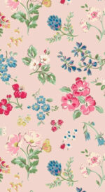 floral37 150x275 - おしゃれな花柄の無料高画質スマホ壁紙115枚 [iPhone＆Androidに対応]