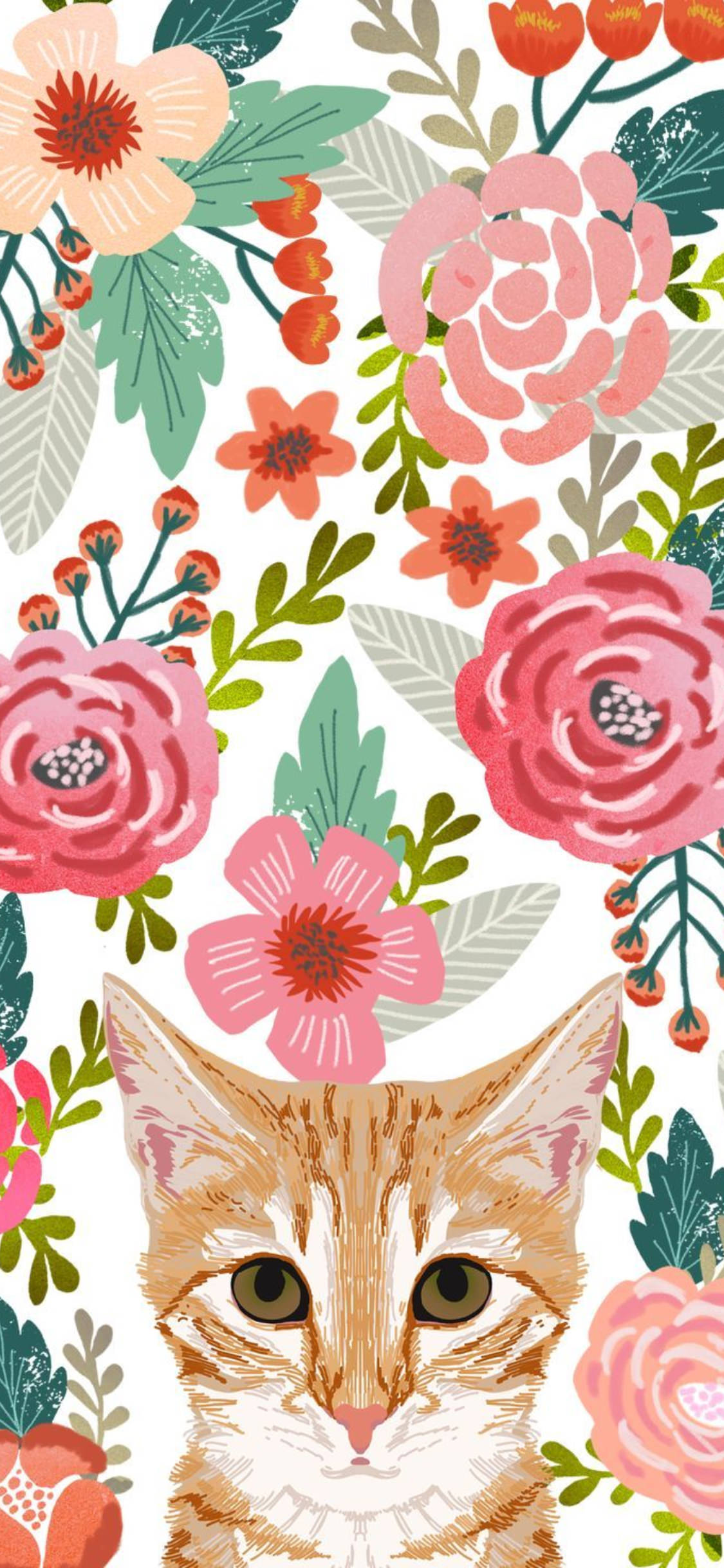 floral40 - おしゃれな花柄の無料高画質スマホ壁紙115枚 [iPhone＆Androidに対応]