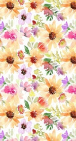floral44 150x275 - おしゃれな花柄の無料高画質スマホ壁紙115枚 [iPhone＆Androidに対応]