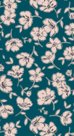 floral49 150x275 - おしゃれな花柄の無料高画質スマホ壁紙115枚 [iPhone＆Androidに対応]