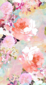 floral51 150x275 - おしゃれな花柄の無料高画質スマホ壁紙115枚 [iPhone＆Androidに対応]