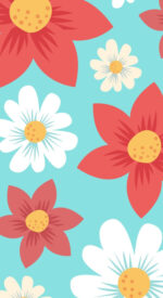 floral52 150x275 - おしゃれな花柄の無料高画質スマホ壁紙115枚 [iPhone＆Androidに対応]