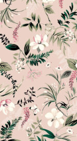 floral63 150x275 - おしゃれな花柄の無料高画質スマホ壁紙115枚 [iPhone＆Androidに対応]