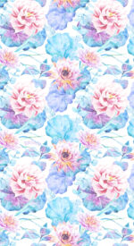 floral67 150x275 - おしゃれな花柄の無料高画質スマホ壁紙115枚 [iPhone＆Androidに対応]