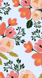 floral69 150x275 - おしゃれな花柄の無料高画質スマホ壁紙115枚 [iPhone＆Androidに対応]