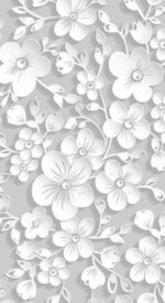 floral97 150x275 - おしゃれな花柄の無料高画質スマホ壁紙115枚 [iPhone＆Androidに対応]