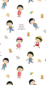 chibimaruko02 150x275 - ちびまる子ちゃんの無料高画質スマホ壁紙46枚 [iPhone＆Androidに対応]
