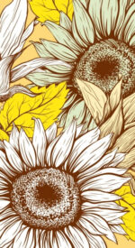 sunflower08 150x275 - ひまわりの無料高画質スマホ壁紙14枚 [iPhone＆Androidに対応]